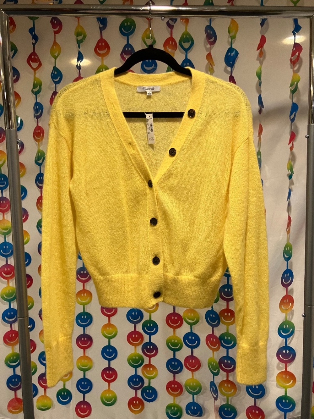 NWT Madewell Alpaca-Blend V-Neck Cardigan (Small)